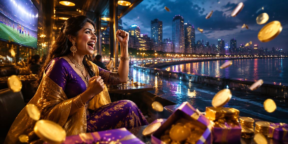 Night view of Mumbai highlighting digital betting culture